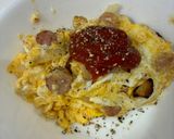 にんにく薫る‼️スクランブルエッグのガリバタ風味作り方6写真