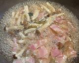 包丁いらず！ズボラ♡きのこベーコンクリームパスタ作り方5写真