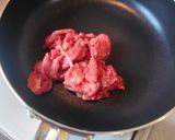 しいたけと牛肉のオイスターソース炒め作り方5写真
