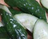 きゅうりとイカの中華風炒めです♪作り方1写真
