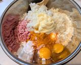 柔らかジューシーハンバーグ（野菜入り！）作り方2写真