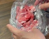 豚肉ときゅうりのみそ炒め作り方1写真