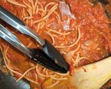 夜食に優しいまろやかトマトスパ作り方8写真