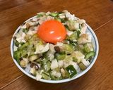 麺つゆで簡単♪にんにく香る！オクラで山形だし風作り方7写真