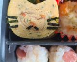 ペーパー芯で切らないハートたまごやき作り方5写真