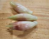 茗荷と青唐辛子の醤油和え作り方1写真