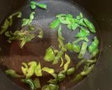 ピーマンのヘタと豆腐の味噌汁作り方2写真