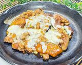 ホクホクかぼちゃと豚肉のさっぱりポン酢炒め作り方9写真