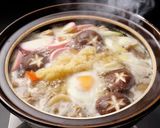 ロックバード肉入り鍋焼きうどん作り方5写真