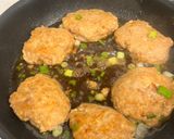 豚ひき肉と豆腐で作る甘醤油味の肉団子作り方4写真