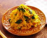レンジで★かぼちゃのはちみつ味噌和え作り方6写真