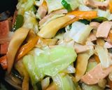 魚肉ソーセージのオイソ野菜炒め作り方3写真