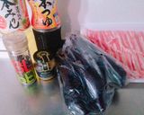 ＊豚肉となすの粒マスタード炒め＊作り方1写真