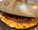 少ない材料で簡単！大きいお好み焼き作り方6写真