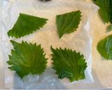お弁当に朝食に⭐️大葉の醤油漬け♪大量消費作り方2写真