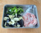 なすと豚こまの甘辛炒め〈ノンオイルで⁉〉作り方1写真