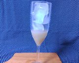 3層の美しい魔法♪甘酒アイスカフェラテ🥂作り方1写真