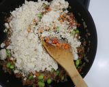 カレー風味のしっとりおから炒め♪作り方3写真