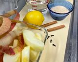 りんごのワイン煮作り方1写真