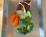 おかんレシピ𓀤𓀣蒸し料理~鮭と根野菜作り方1写真