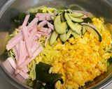 とうもろこし麺のサラダ🎶作り方4写真