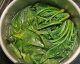 簡単副菜🐾ほうれん草と油揚げの煮浸し作り方1写真