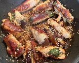 うちの味付け黄金比！なす大葉肉巻き作り方5写真
