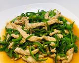 【家中華】シャキッとピーマン青椒肉絲作り方5写真