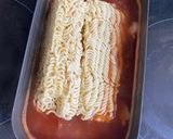 キャンプ飯！混ぜるだけ！トマトラーメン作り方3写真