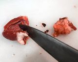 60℃ 鶏レバーの薬味まみれ作り方1写真