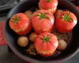 トマト*ファルシ(フランス風 トマトの肉詰め)作り方7写真