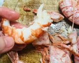 赤海老のスープ🦐作り方3写真