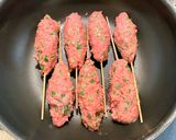 味付け簡単!ウマ!肉飯串焼き!作り方2写真