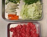 おかんレシピ𓀤𓀣プルコギ 鉄板焼き作り方1写真