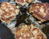 プルプル鶏皮入り煮込みハンバーグ♡作り方5写真