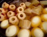 今日の晩御飯！鍋つゆの素で作る簡単おでん作り方6写真
