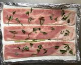 ホテルの朝食　②ローズマリーベーコン作り方6写真