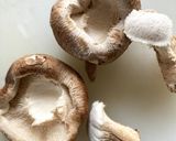 鶏むね肉で作る椎茸の肉詰め 柚子胡椒と大葉の香り作り方3写真