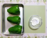 簡単火を使わない明太子はんぺんピーマンの弁当作り方1写真