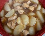 大根と鶏肉のうま煮♪作り方7写真