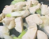 あっさり食堂●鶏肉と長ネギの塩だし炒め作り方2写真