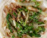 白菜の和風ピザ作り方3写真
