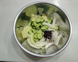 キュウリと白菜のゆかり酢の物作り方2写真