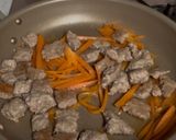 ひき肉とアレッタの蒸し炒め作り方4写真