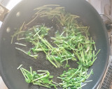 豆苗としらすの卵炒め作り方3写真