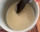 抹茶と黒豆のレンチン米粉蒸しパン作り方3写真
