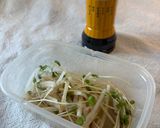 大根と貝割れの梅(うめこ)のポン酢サラダ作り方4写真