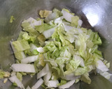 鍋で余った白菜で、白菜とツナの和風サラダ作り方3写真