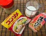 【牛乳でクリームパスタ】電子レンジ調理作り方4写真