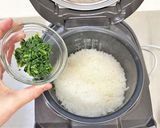 青菜ごはん作り方4写真